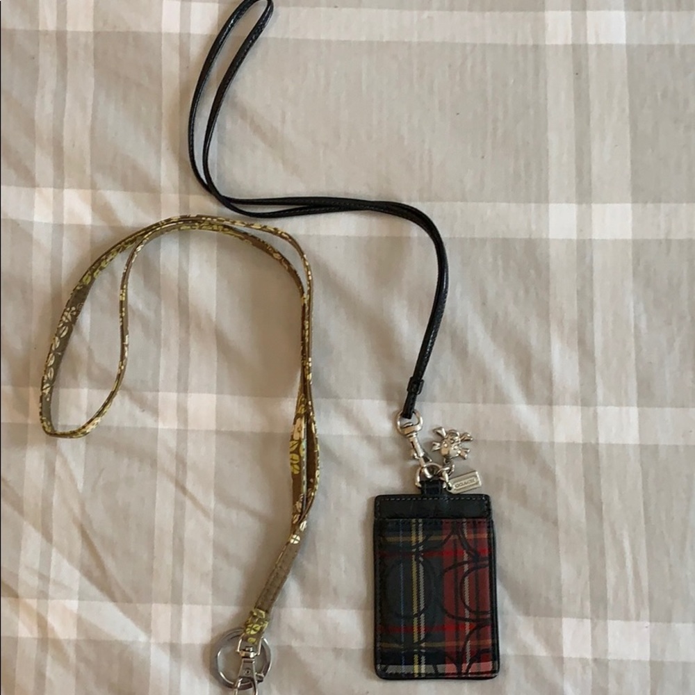 Coach and Vera Bradly Lanyards